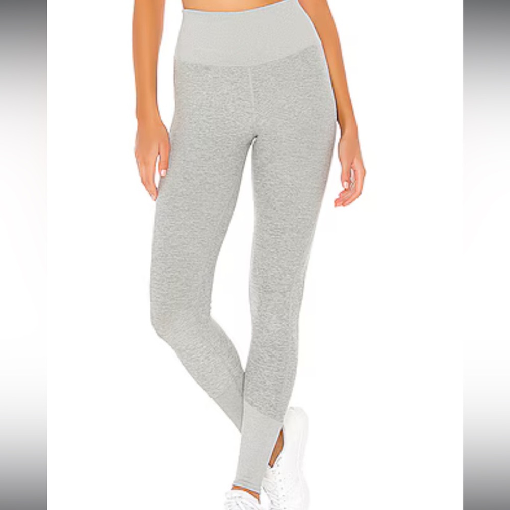 NWT Alo High Waist 7/8 Lounge Leggings Zinc Heather Gray Women’s Size Medium